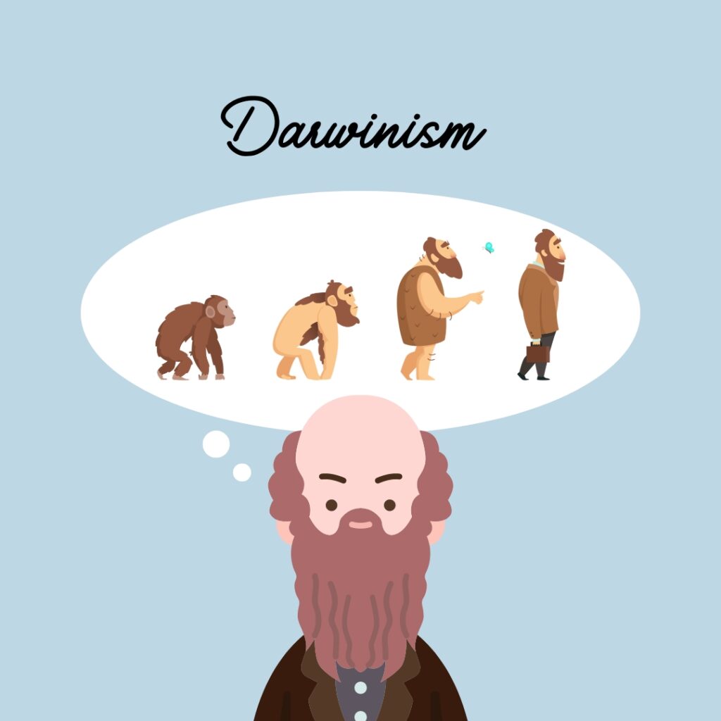 Cute Charles Darwin Birthday Instagram Post